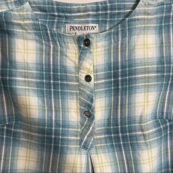 Pendleton plaid flannel tunic Small - Picture 2 of 8